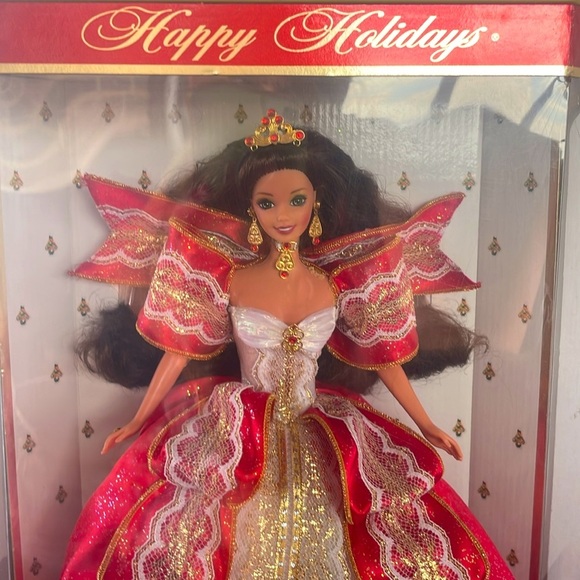 1997 Holiday Barbie Special Edition 10th Anniversary NIB Mint - Picture 2 of 7
